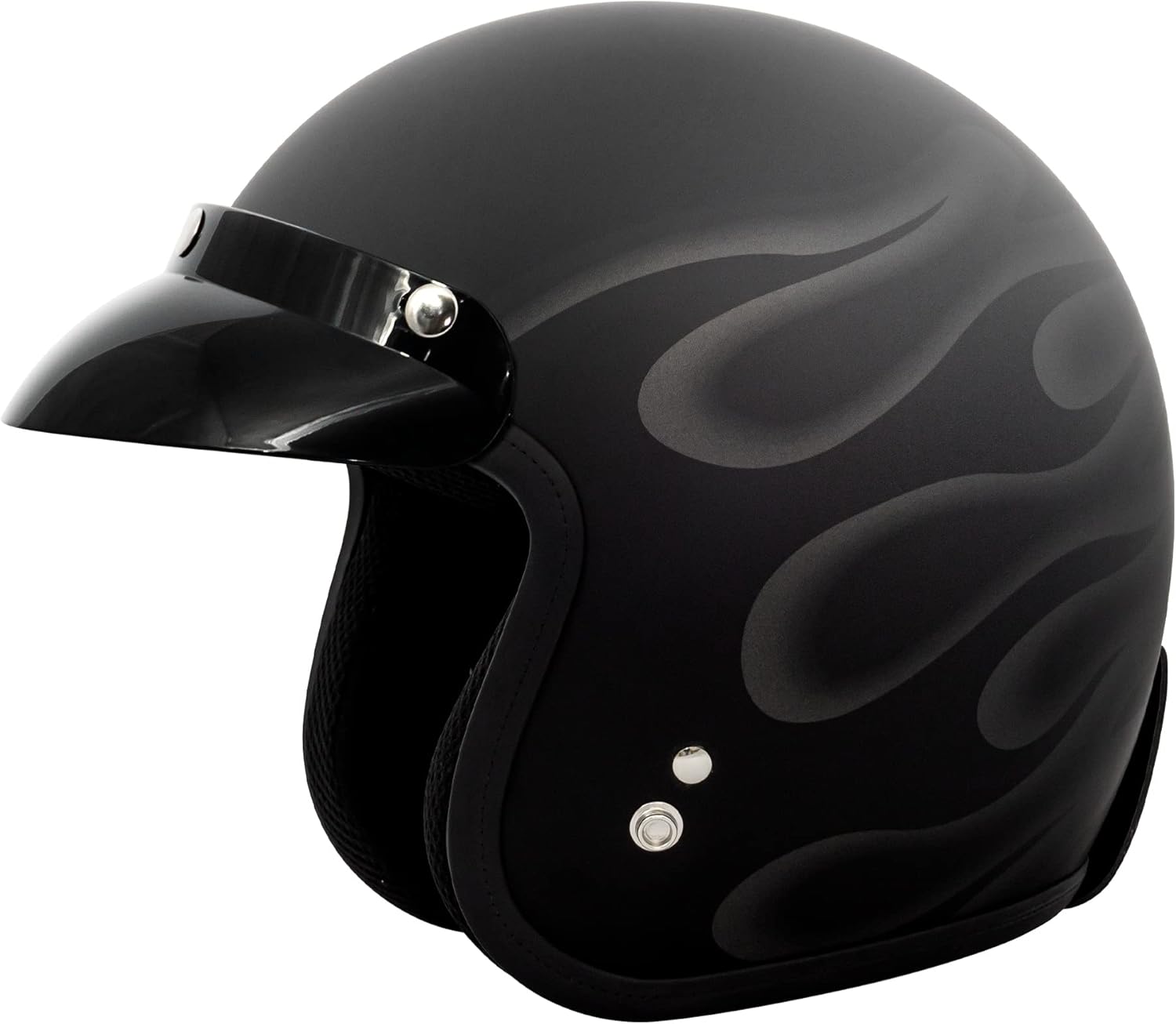 VCAN V85C Open Face Helmet - DOT Approved Safety