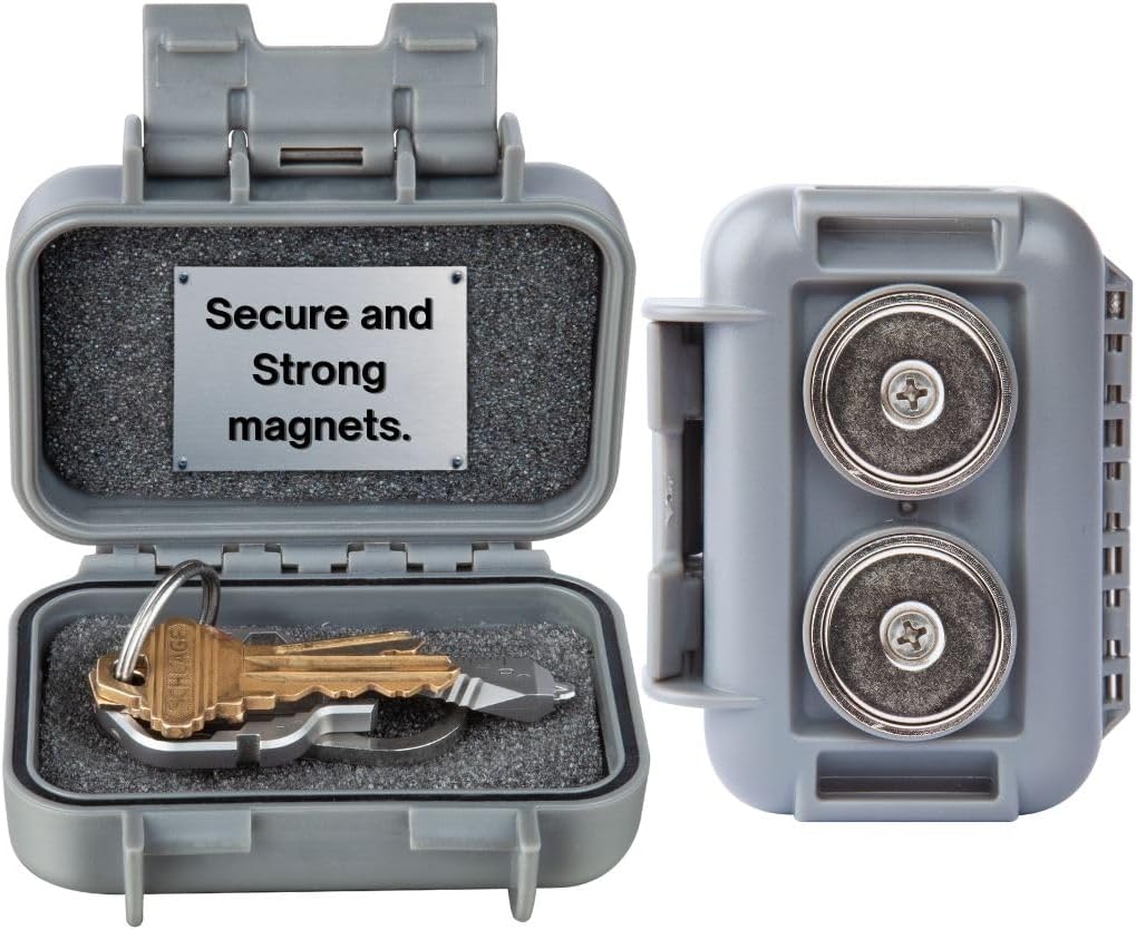 Hide a Key Outside with Our Waterproof Magnetic Key Box