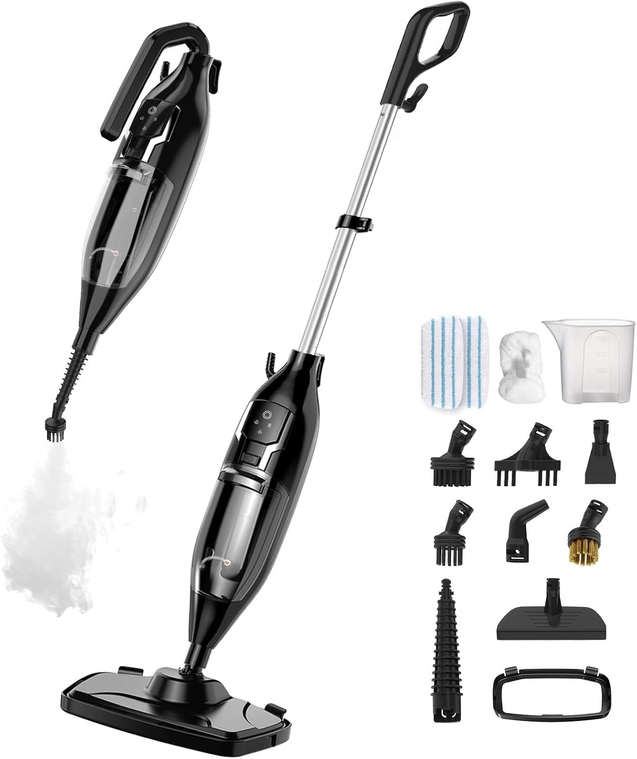 Leiksen 12-in-1 Steam Mop: Ultimate Cleaning Power