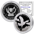 2024 1 oz Congo Silver Peregrine Falcon Coin - Brilliant Uncirculated