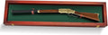 PENNZONI Gun Display Case - Lockable Rifle & Shotgun Cabinet