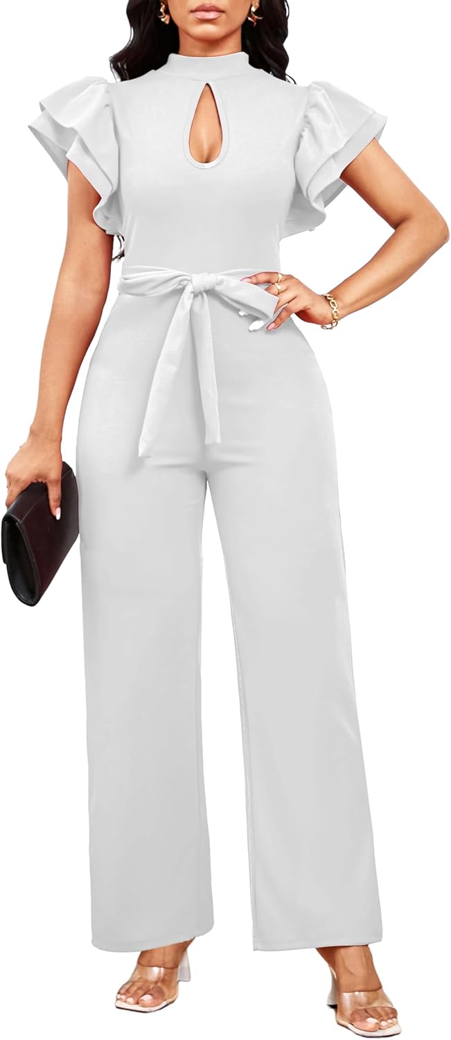 Elegant Jumpsuits for Women - Dressy Formal Casual Long Pants