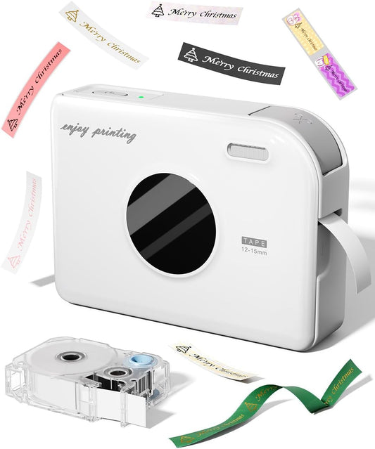 Portable Bluetooth Label Maker: No-Fade Stickers