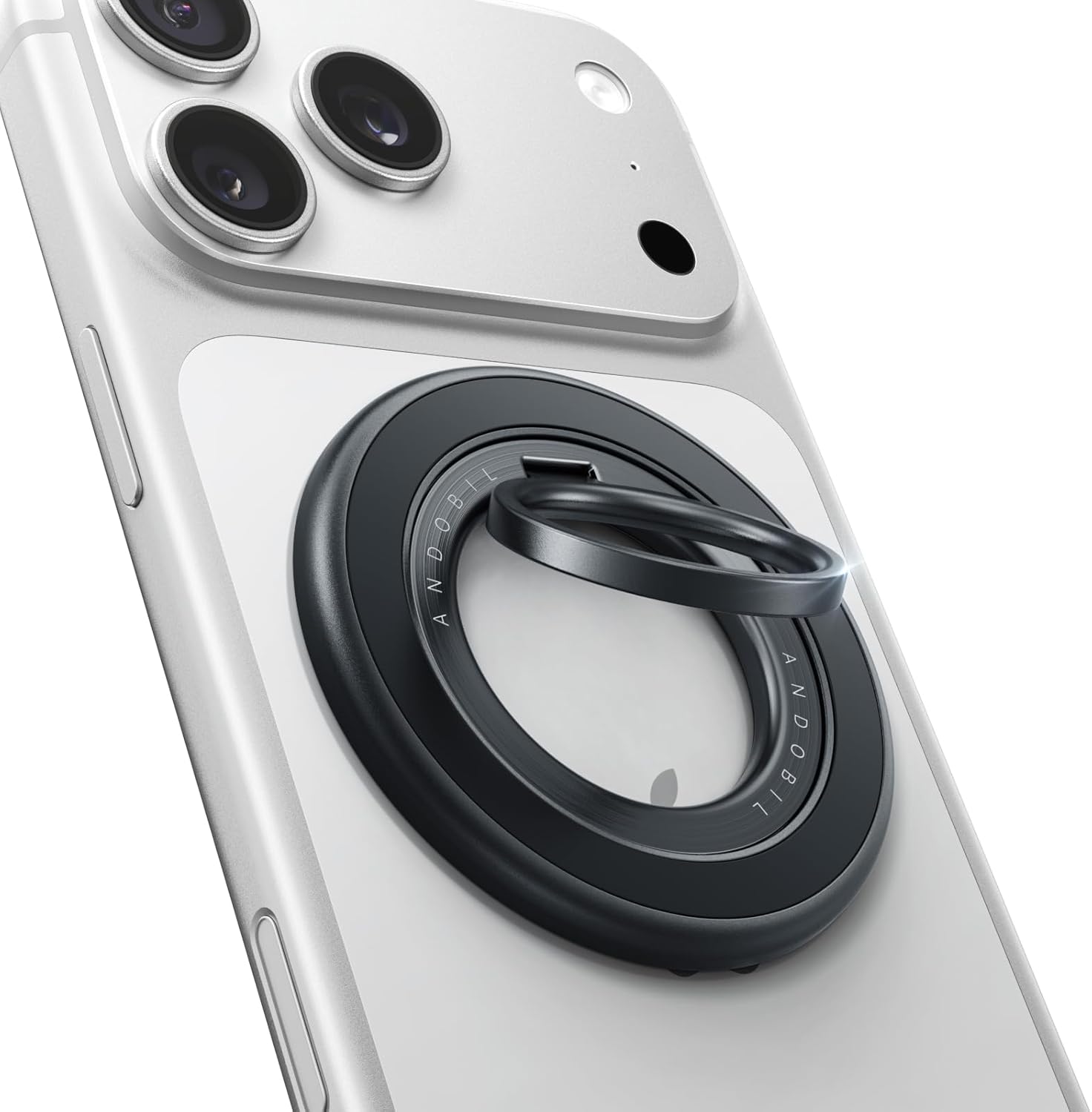 andobil Magnetic Phone Grip for MagSafe - Stronger Two-Sided Magnet