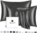 Silk Pillowcases 2 Pack Queen - Smooth Mulberry Silk for Hair & Skin