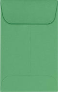 LUXPaper #1 Coin Envelopes 2 1/4ft x 3 1/2ft Holiday Green - Durable