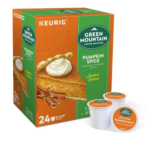 Green Mountain Pumpkin Spice K-Cup Pods Bundle