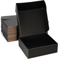 Small Shipping Boxes 12x9x3 in Black Corrugated Boxes - Sturdy Mailers