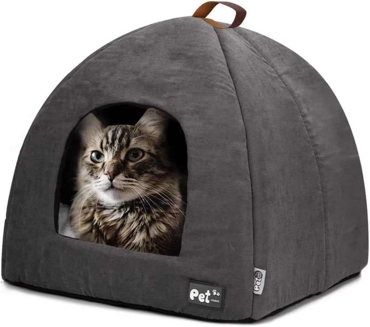 Cozy Cat Cave - Premium Comfort for Indoor Pets