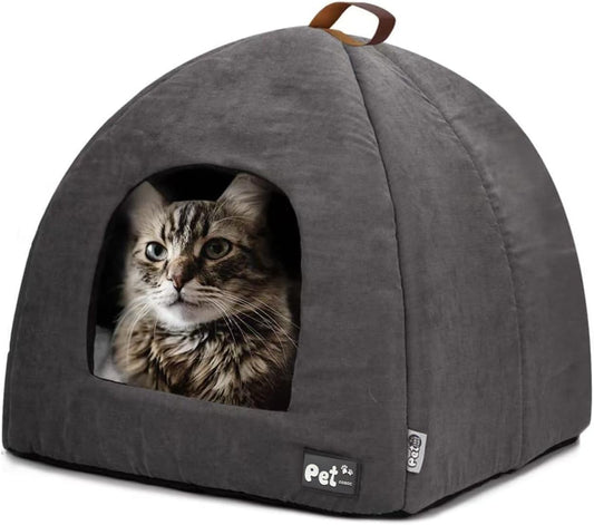 Cozy Cat Cave - Premium Comfort for Indoor Pets