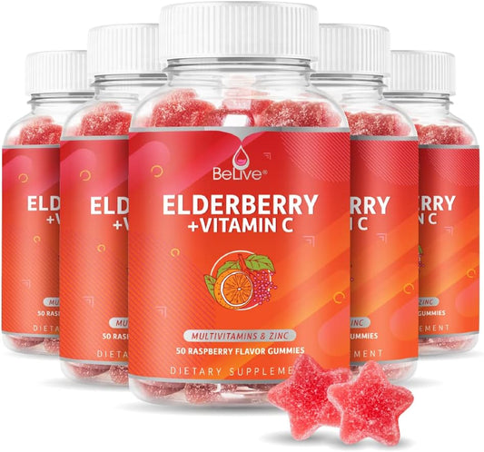 Double Strength Elderberry Gummies for Immune Support - 250 Ct