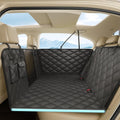 Hard Bottom Dog Car Seat Cover for Back Seat - Heavy Duty Waterproof