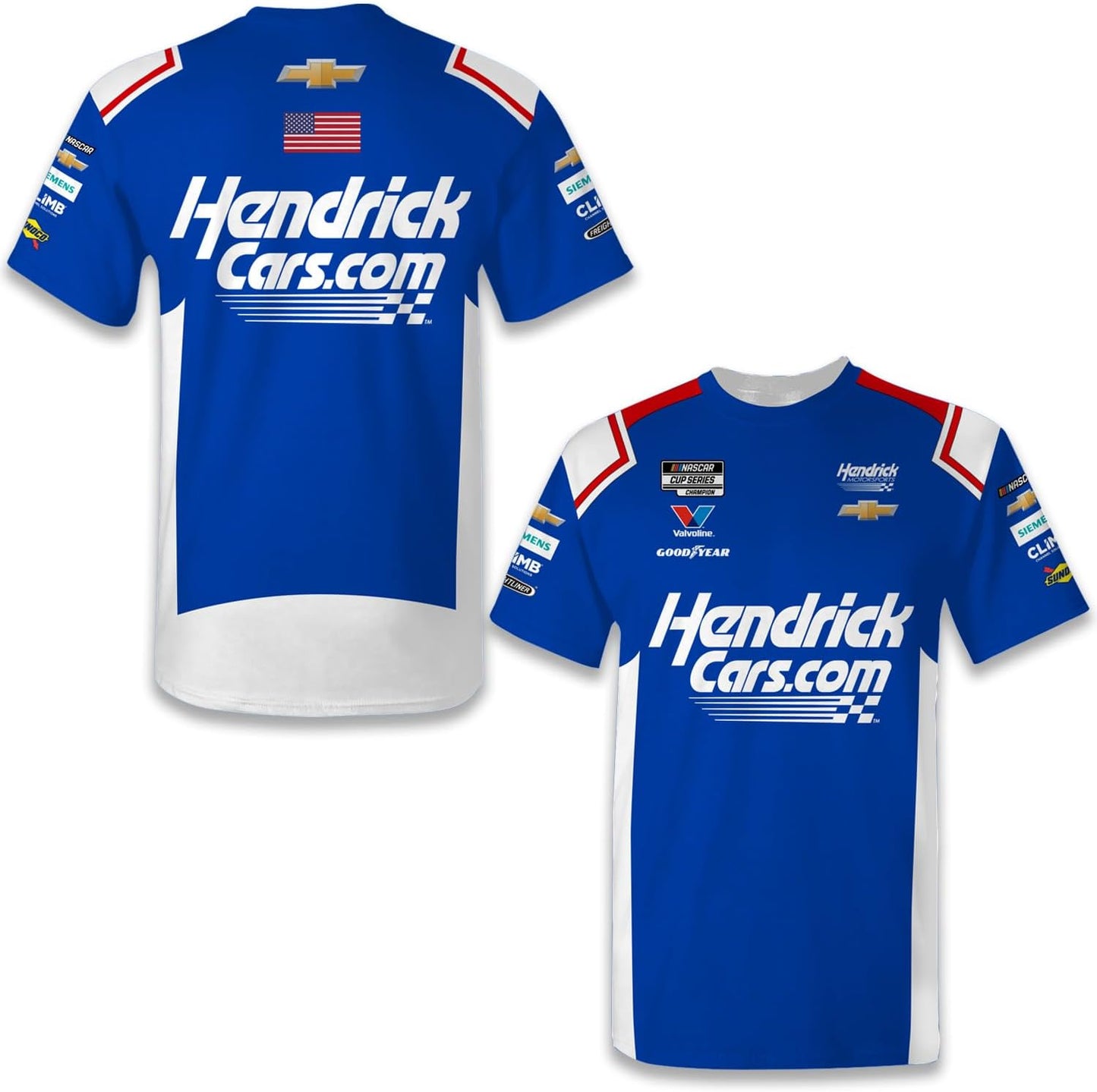 Short Sleeve Sublimated T-Shirt - Automotive Racing Apparel