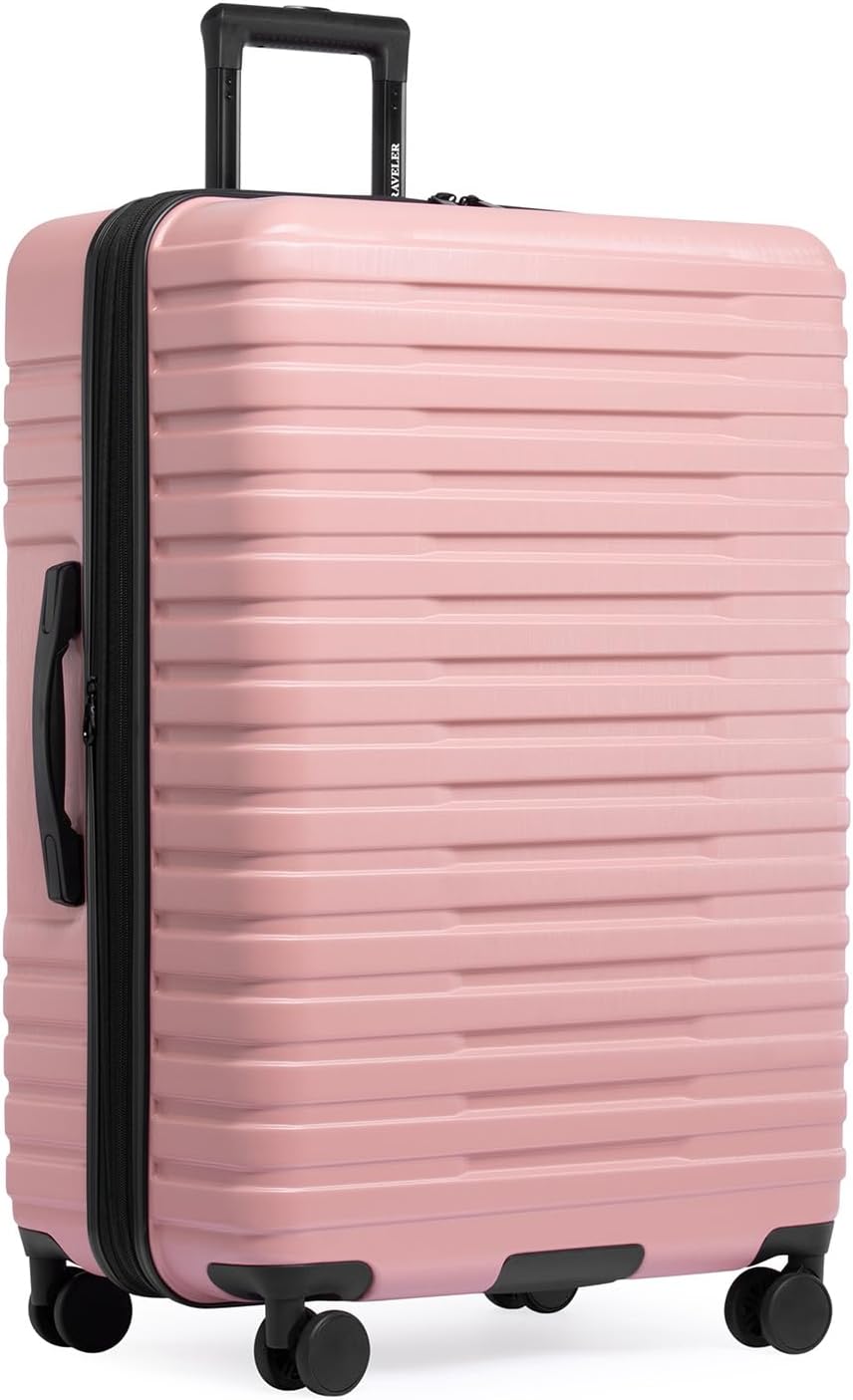 U.S. Traveler Boren 30-Inch Hardside Suitcase with Spinner Wheels