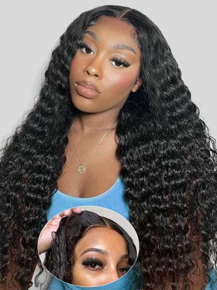 Wear and Go Glueless Wig Deep Wave for Effortless Style