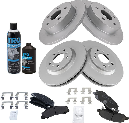 TRQ Brake Pad & Rotor Kit for 2006-2011 Buick Lucerne Review