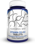 Nootropics Depot Vitamin D3 + K2 Tablets for Mood & Bone Health