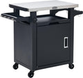 NUUK Deluxe Outdoor Grill Cart Prep Station for All Your Needs