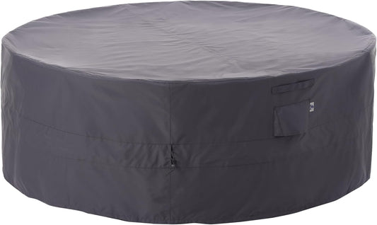 110 Waterproof Patio Furniture Cover: UV Resistant, Anti-Fading Grey WJ-X3