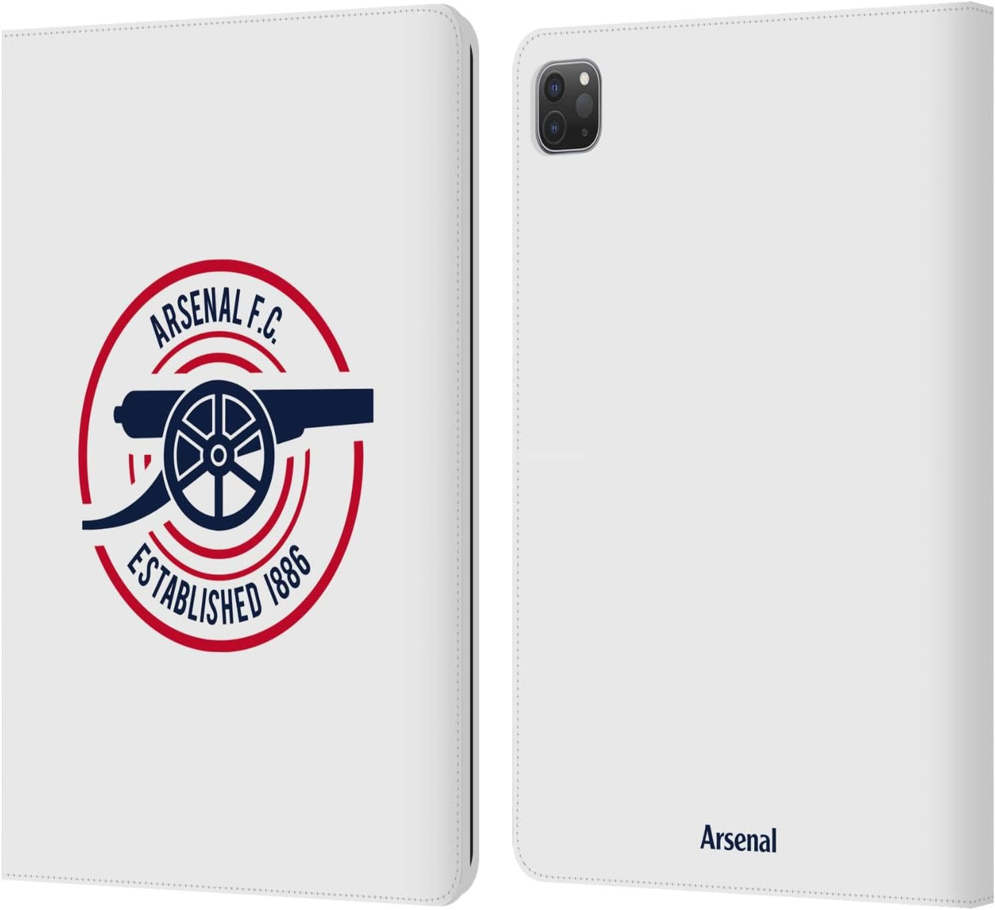 Arsenal FC 1886 Crest Leather Wallet Case for iPad Pro 11