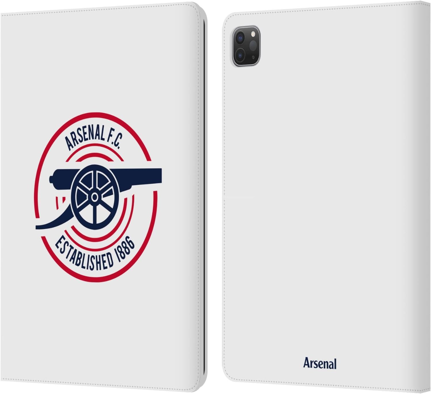 Arsenal FC 1886 Crest Leather Wallet Case for iPad Pro 11
