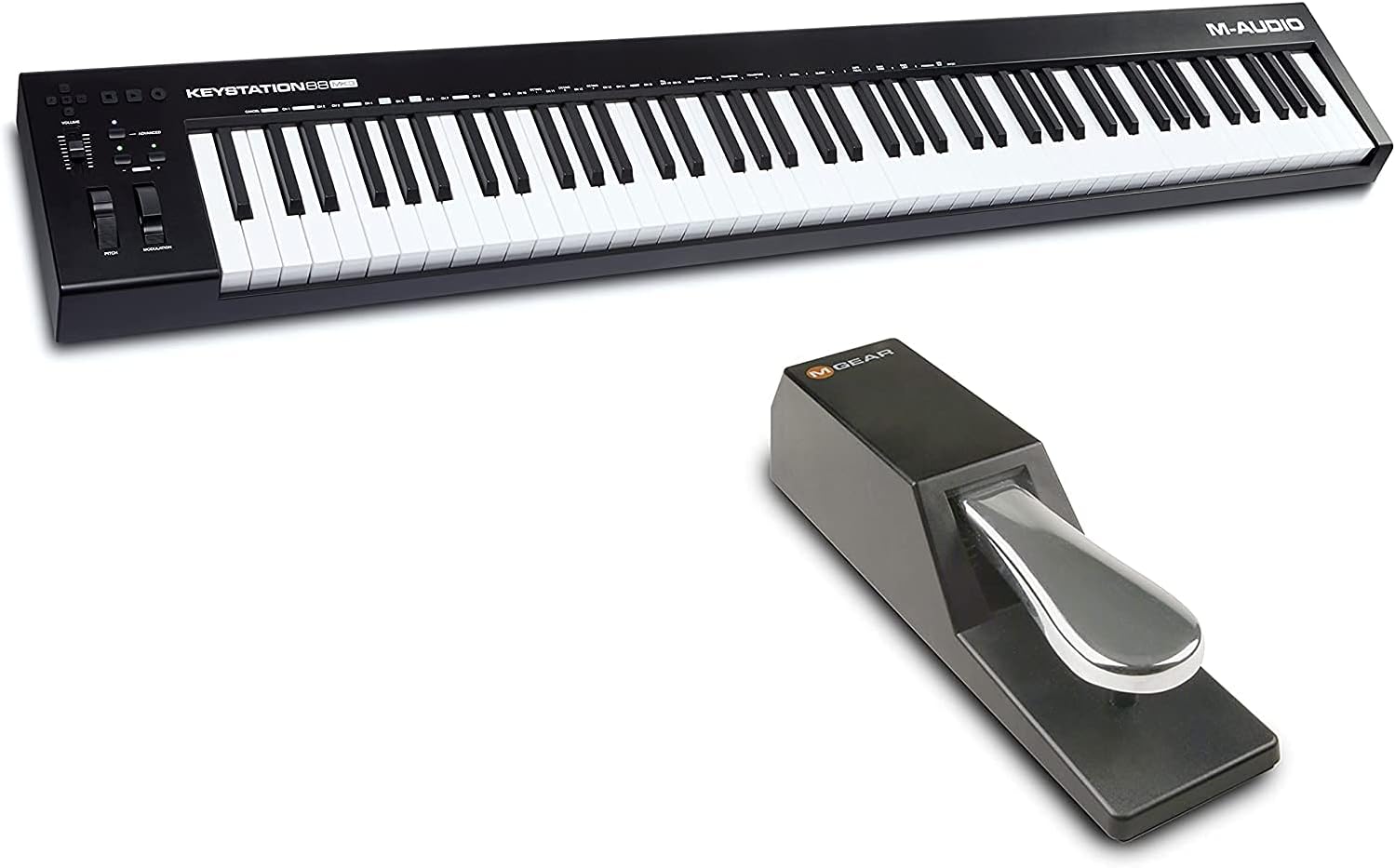 Keystation 88 MIDI Keyboard Controller for Music Production