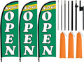8.2 ft Now Open Flags for Grand Opening Advertising Business
