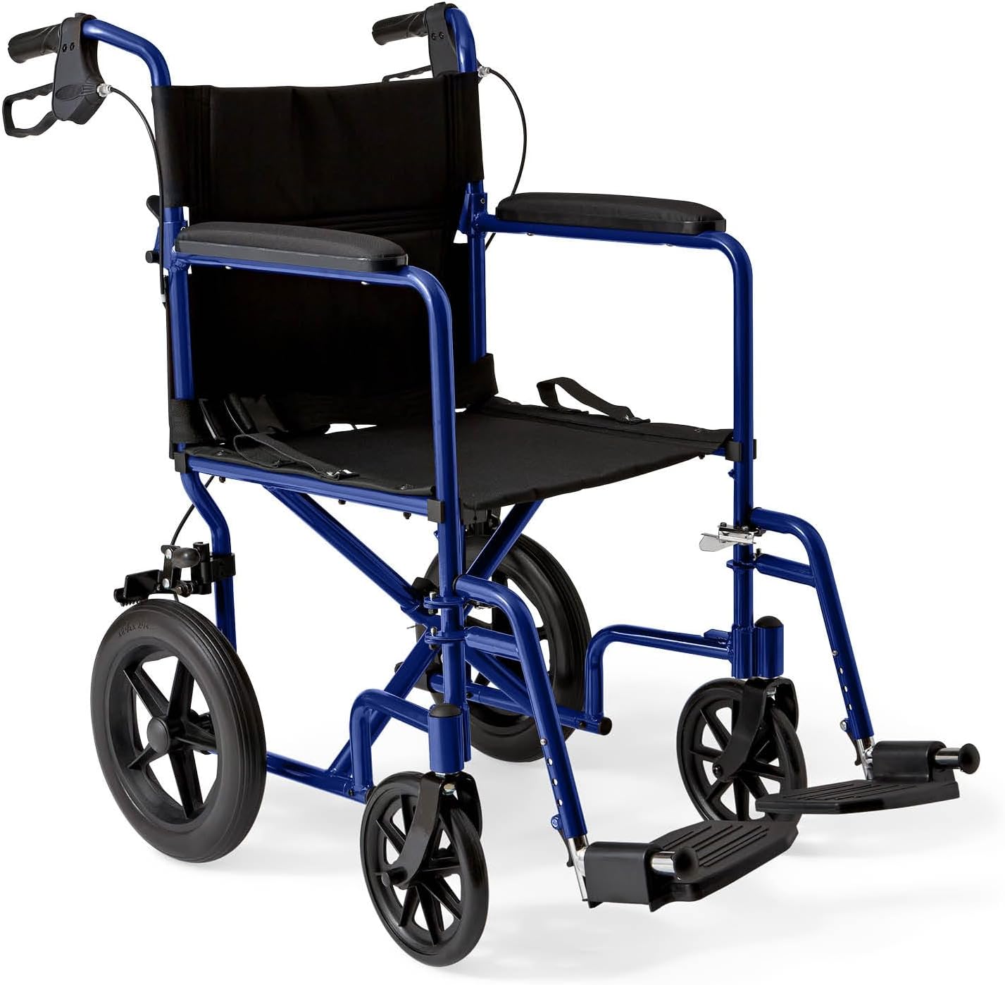 Medline Foldable Transport Wheelchair - Lightweight Mobility