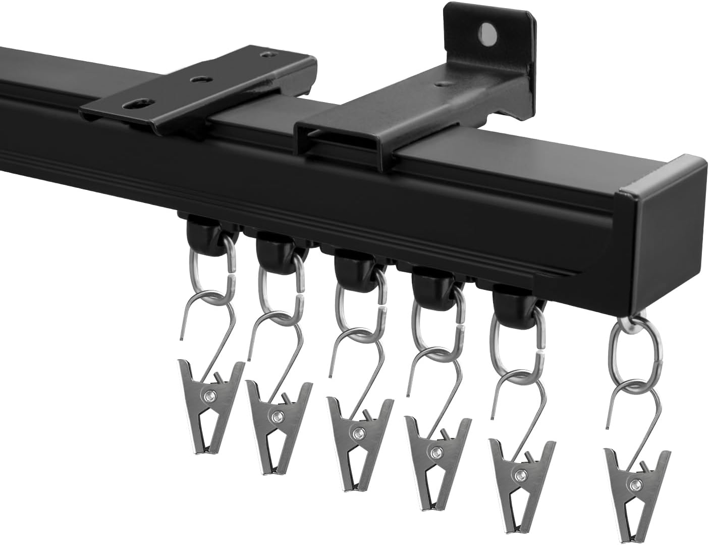 Heavy Duty Ceiling Mount Curtain Track System for Room Dividers