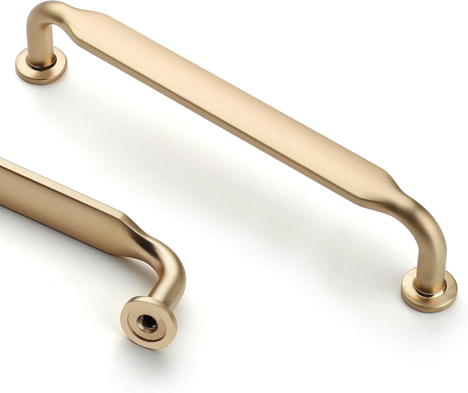 Brushed Brass Kitchen Cabinet Handles - 30 Pack 5 Inch Pulls