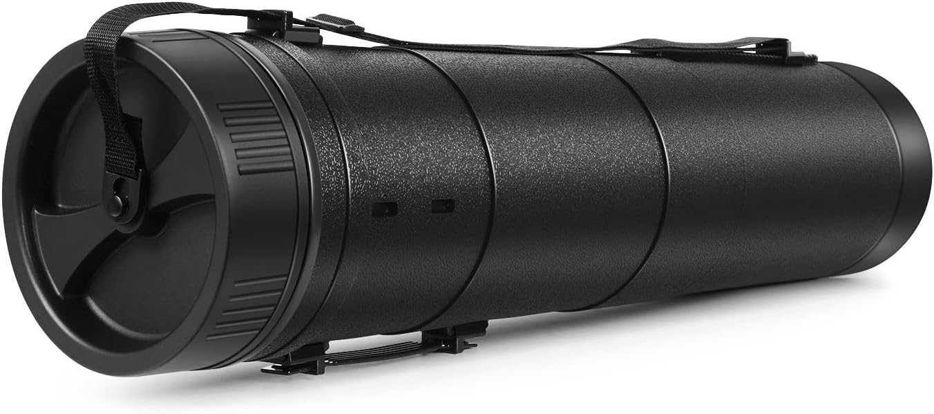 Flexzion Expandable Waterproof Poster Tube for Art and Documents