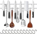 24-Inch Magnetic Knife Holder for Wall - Slim Stainless Steel Rack