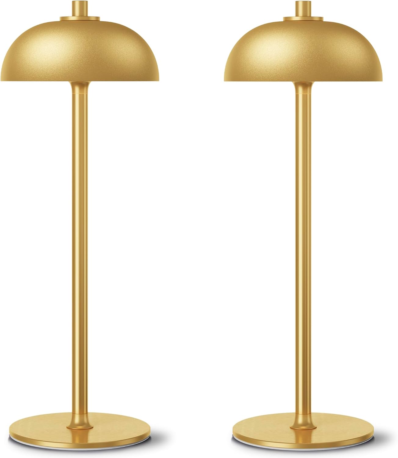 2 Pack Cordless Table Lamp with 5000mAh Battery for Home Use