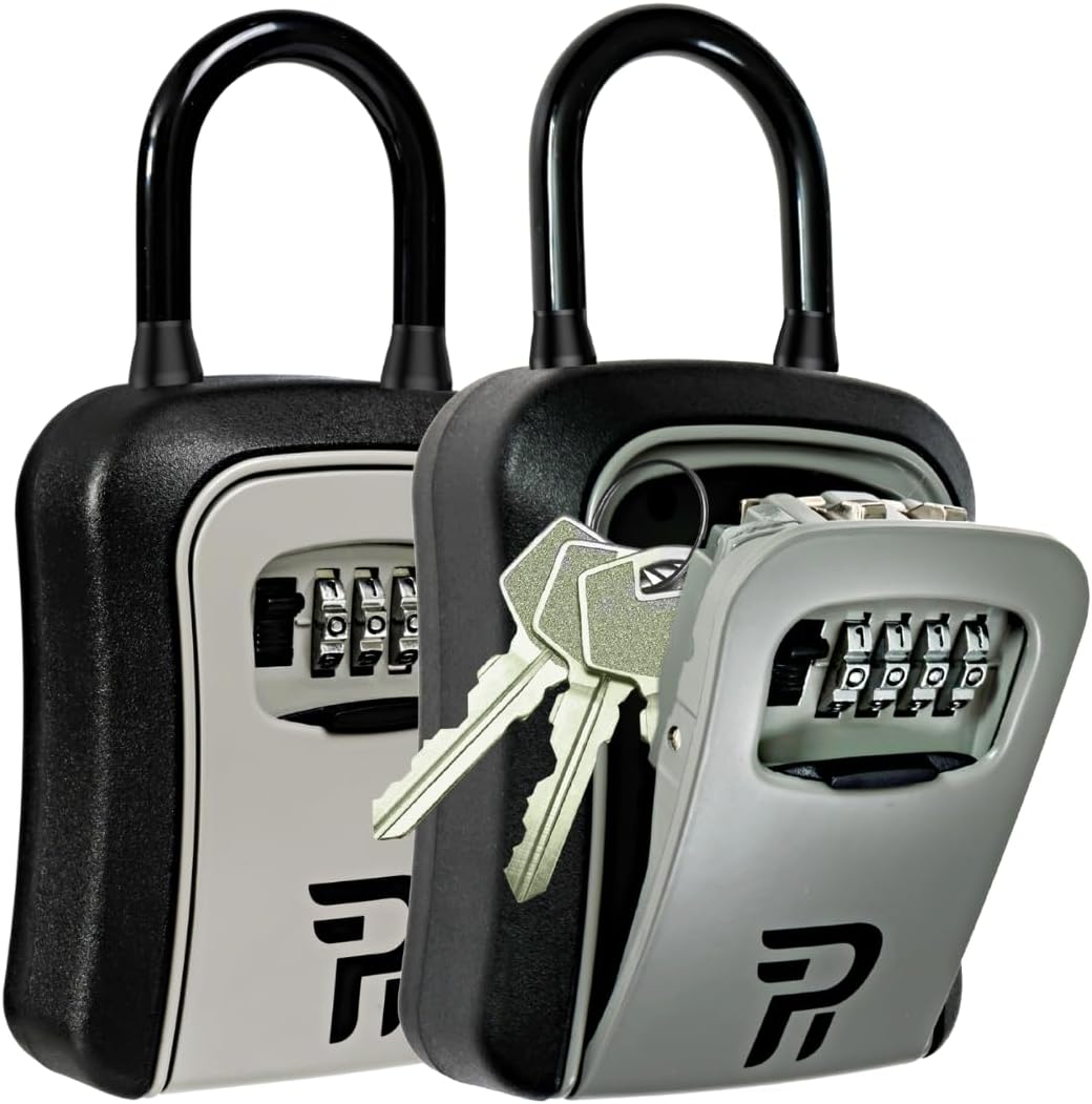 Key Lock Box for Outside - Durable Realtor Lockbox for Keys