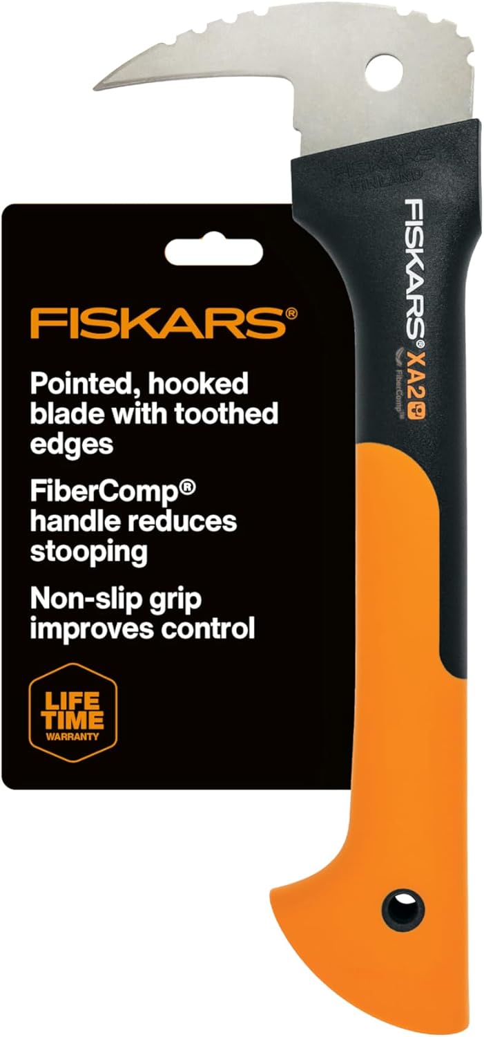 Fiskars 12 Hookaroon - Efficient Tool for Moving Logs Easily