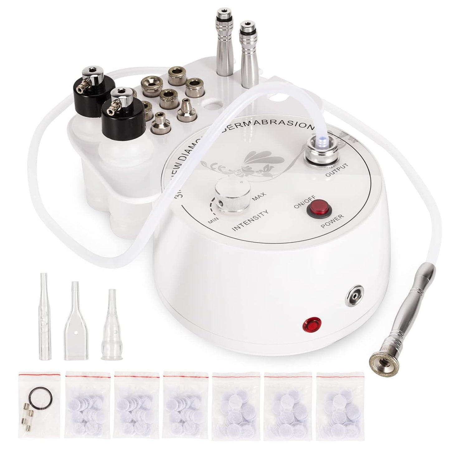 AIMENGXI Diamond Microdermabrasion 3-in-1: Salon-Quality Skin Care