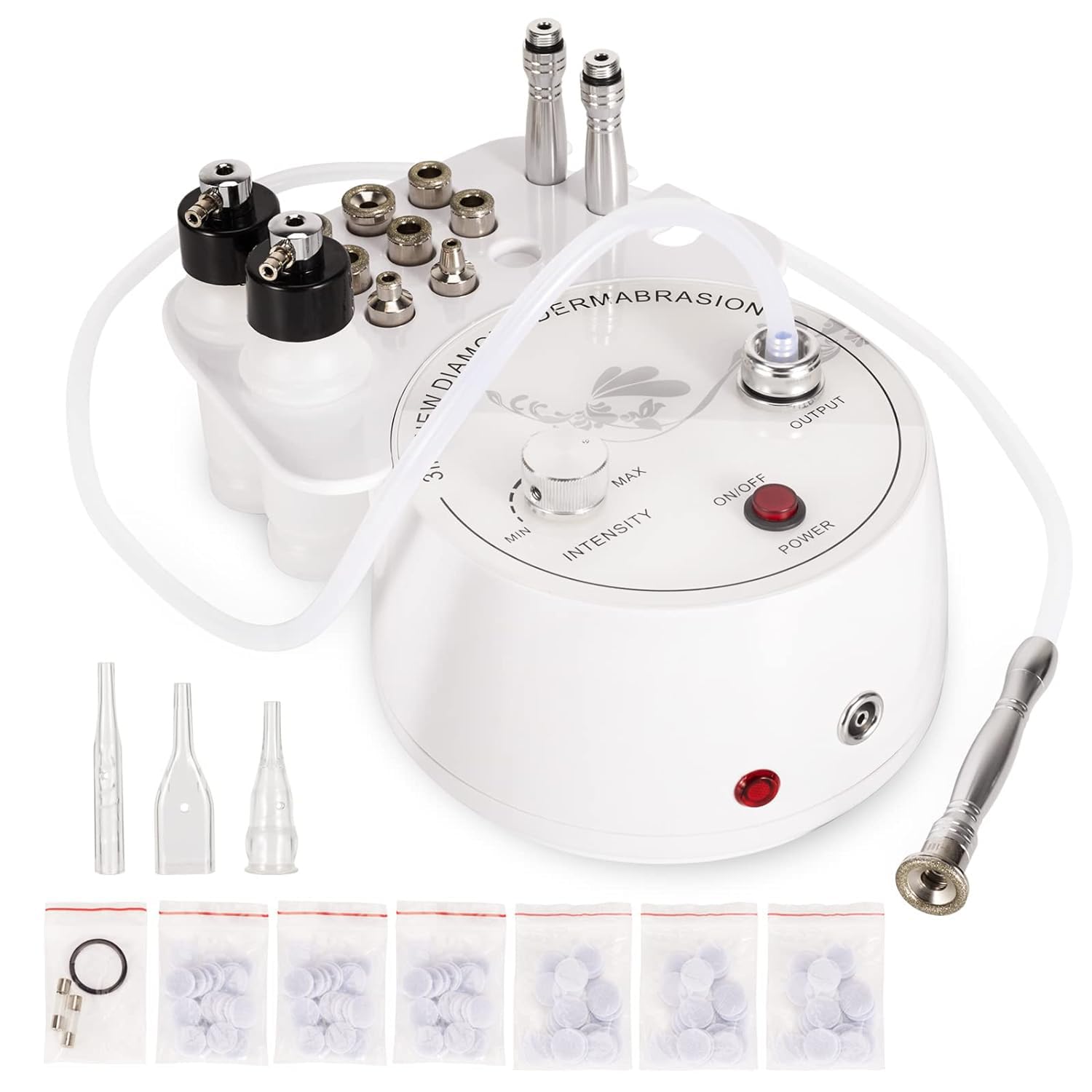 AIMENGXI Diamond Microdermabrasion 3-in-1: Salon-Quality Skin Care