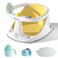 Baby Bath Seat with Bath Cap - Comfortable Sit Up Bath Chair