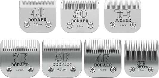 Detachable Pet Dog Grooming Blades for Andis Oster Wahl Clipper