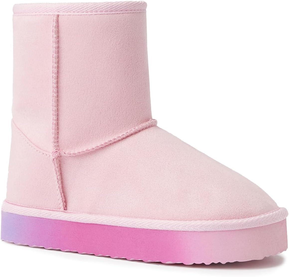 FabKids Girls Winter Mid Calf Snow Boots for Cozy Winter Fun