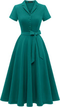 Wedtrend Women's Vintage Tea Dress for Any Occasion