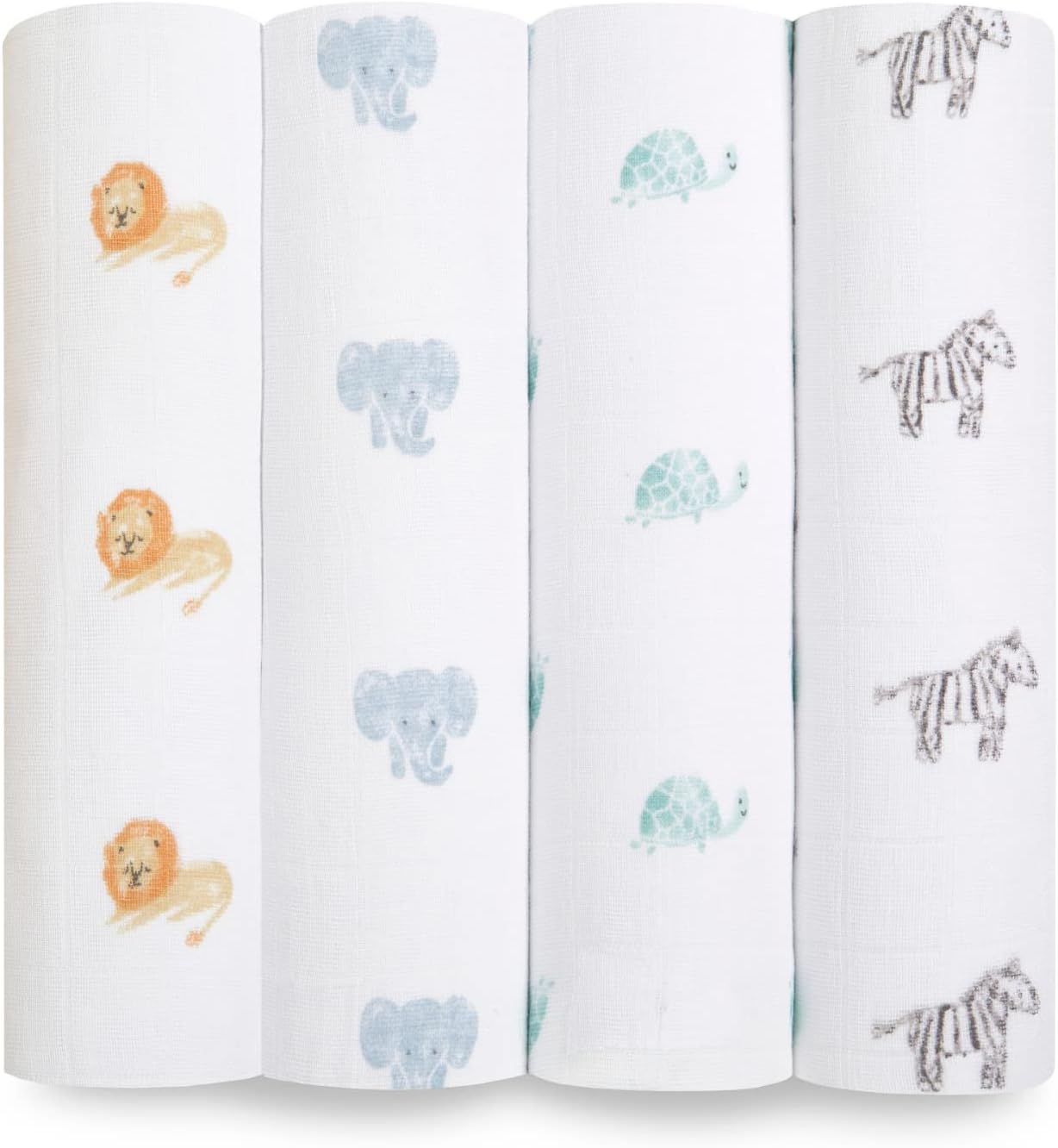Organic Swaddle Blanket 4-Pack for Infants by aden + anais