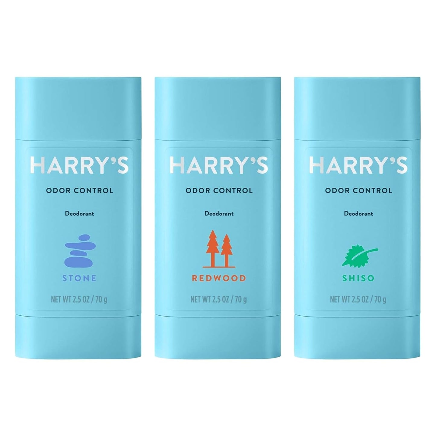 Harry's Men's Deodorant Variety Pack for All-Day Freshness