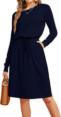 Flattering Knee Length Summer Dress for Women by Simier Fariry