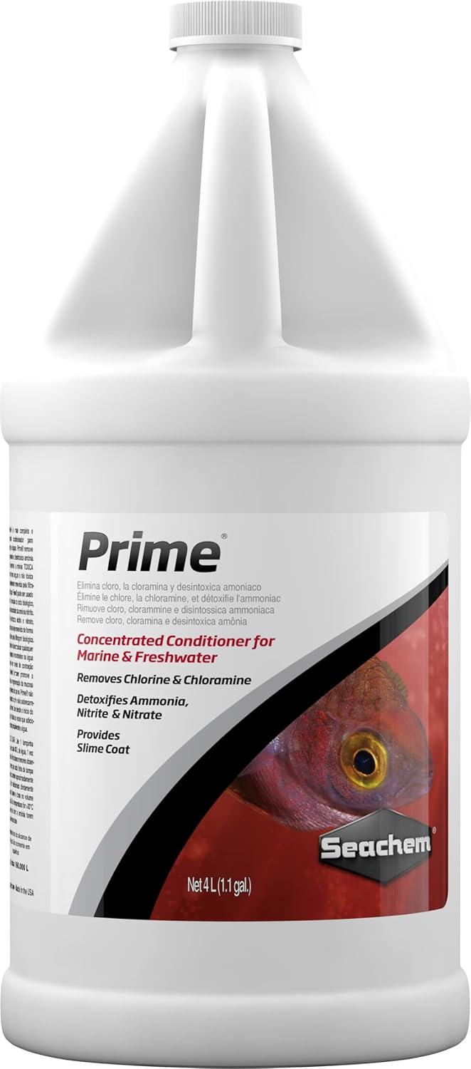 Seachem Prime Fresh and Saltwater Conditioner for Aquariums