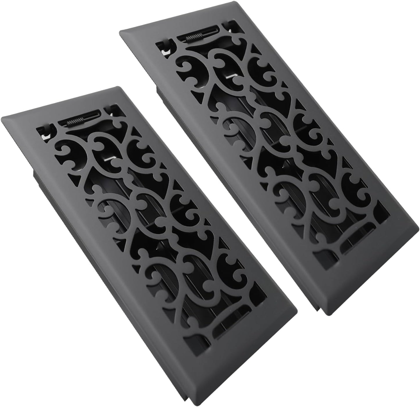 4x8 Inches Air Floor Vents for Home - Heavy Duty Steel Covers