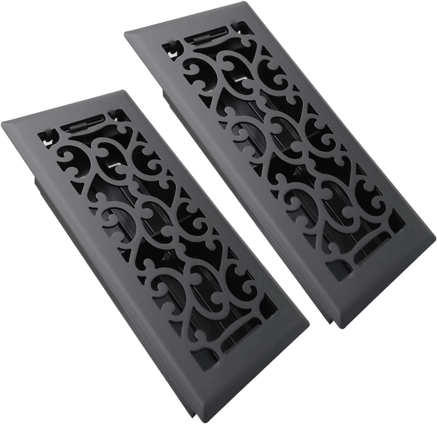 4x8 Inches Air Floor Vents for Home - Heavy Duty Steel Covers