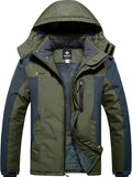 Men's Ski Snow Jacket Warm Waterproof Windproof Coat - Durable Warmth