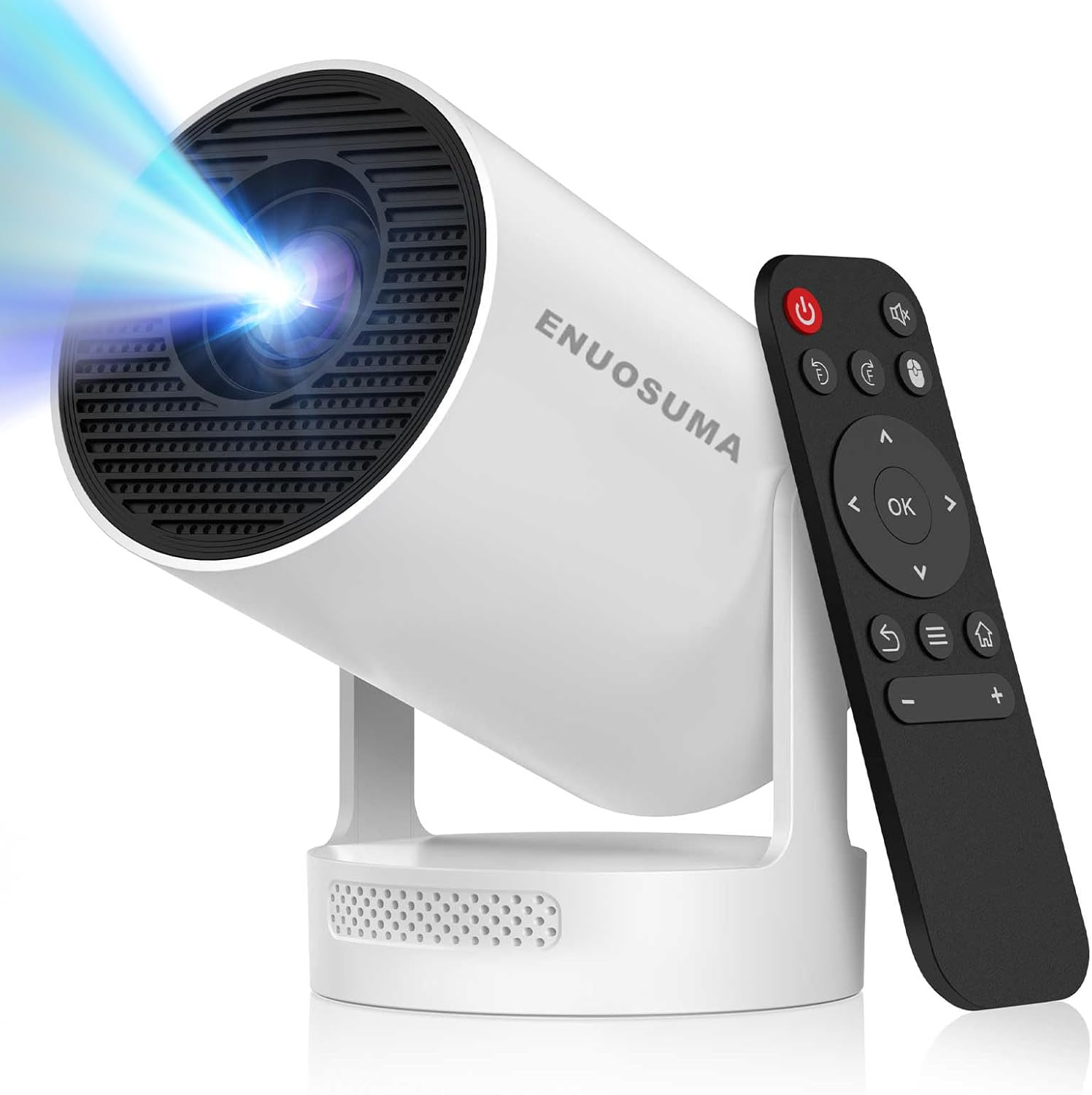 Electric Focus Mini Projector with 4K Support and Smart Features