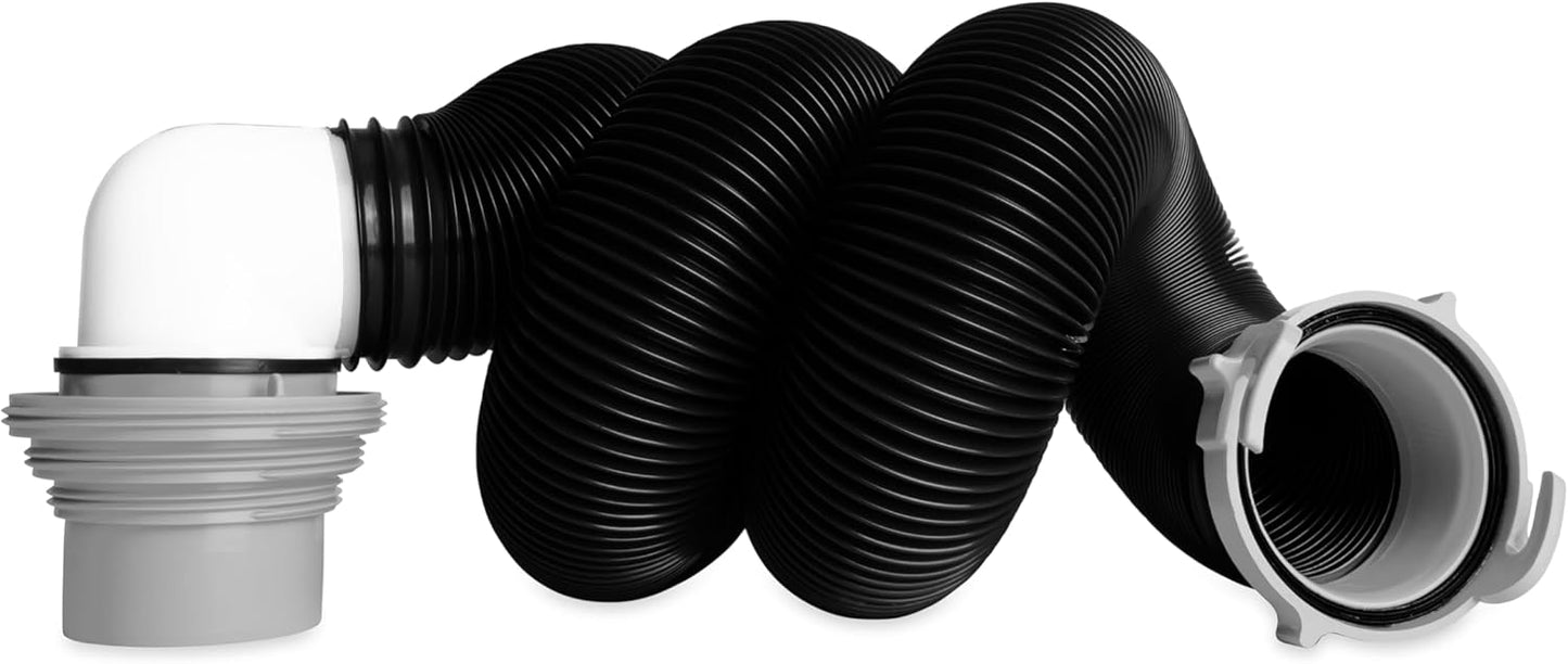 Camco RV Sewer Kit with Pre-Attached Fittings for Easy Use